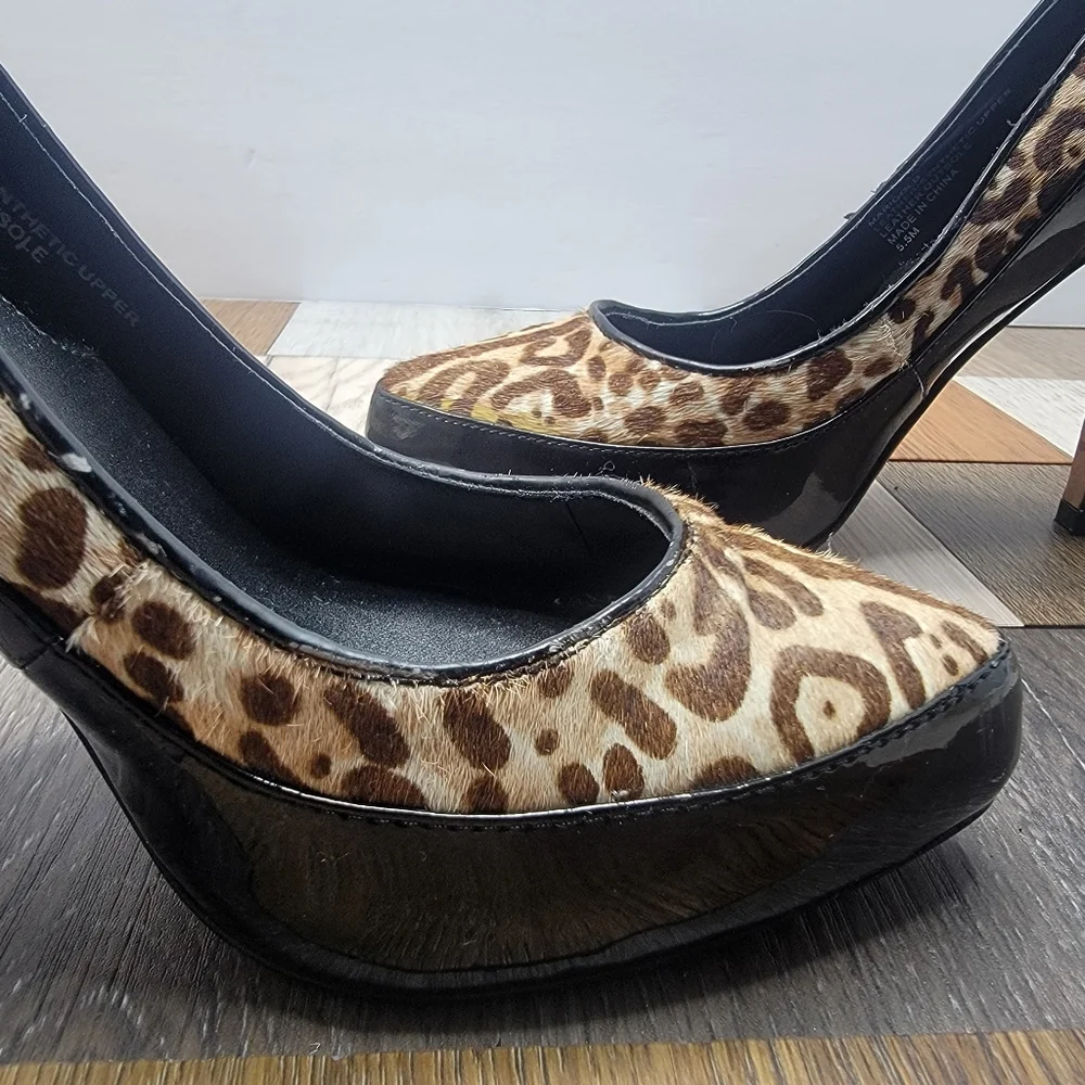 Women's 5.5M Marigold Leather Heels - Picture 7 of 11